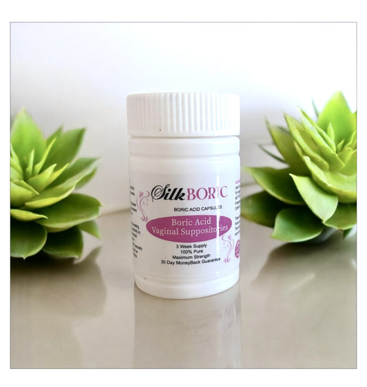 Boric Acid capsules for Vaginal Cleanse