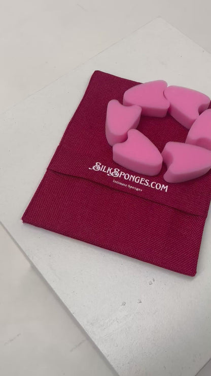 Silk Sponge: Soft One Time Use Intimacy Pack 8 Pack