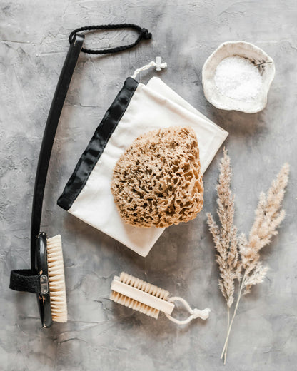 Silk Sea Sponge 4 Pack - 6mth Tampon box